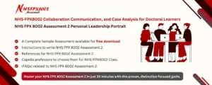 NHS FPX 8002 Assessment 2 Personal Leadership Portrait